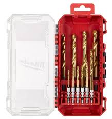 JUEGO DE BROCAS PARA METAL SHOCKWAVE HEX HSS-G TIN 4932493865 ⌀ 3/3.5/4/4.5/5/6/7/8/9/10