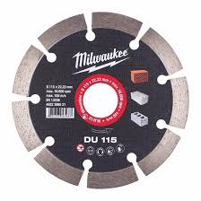 DISCO DIAMANTE 115MM GENERAL DE OBRA MILWAUKEE 4932399521