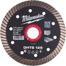 DISCO DIAMANTE TURBO EXTRAFINO 125X1.2MM MILWAUKEE 4932399146