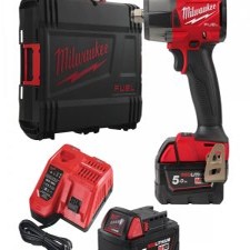 KIT LLAVE IMPACTO 1/2+TALADRO+2BATERIAS+1CARGADOR